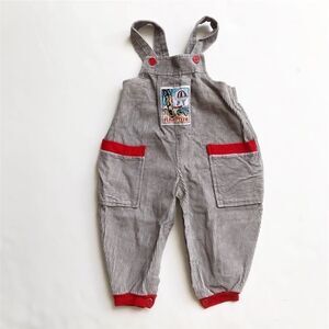 Vintage Charmings Original corduroy overalls 18m